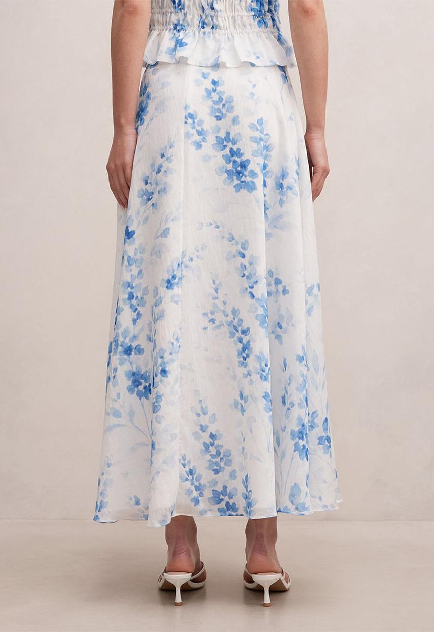 Forever New - Maisie circle midi skirt in suki floral co-ord