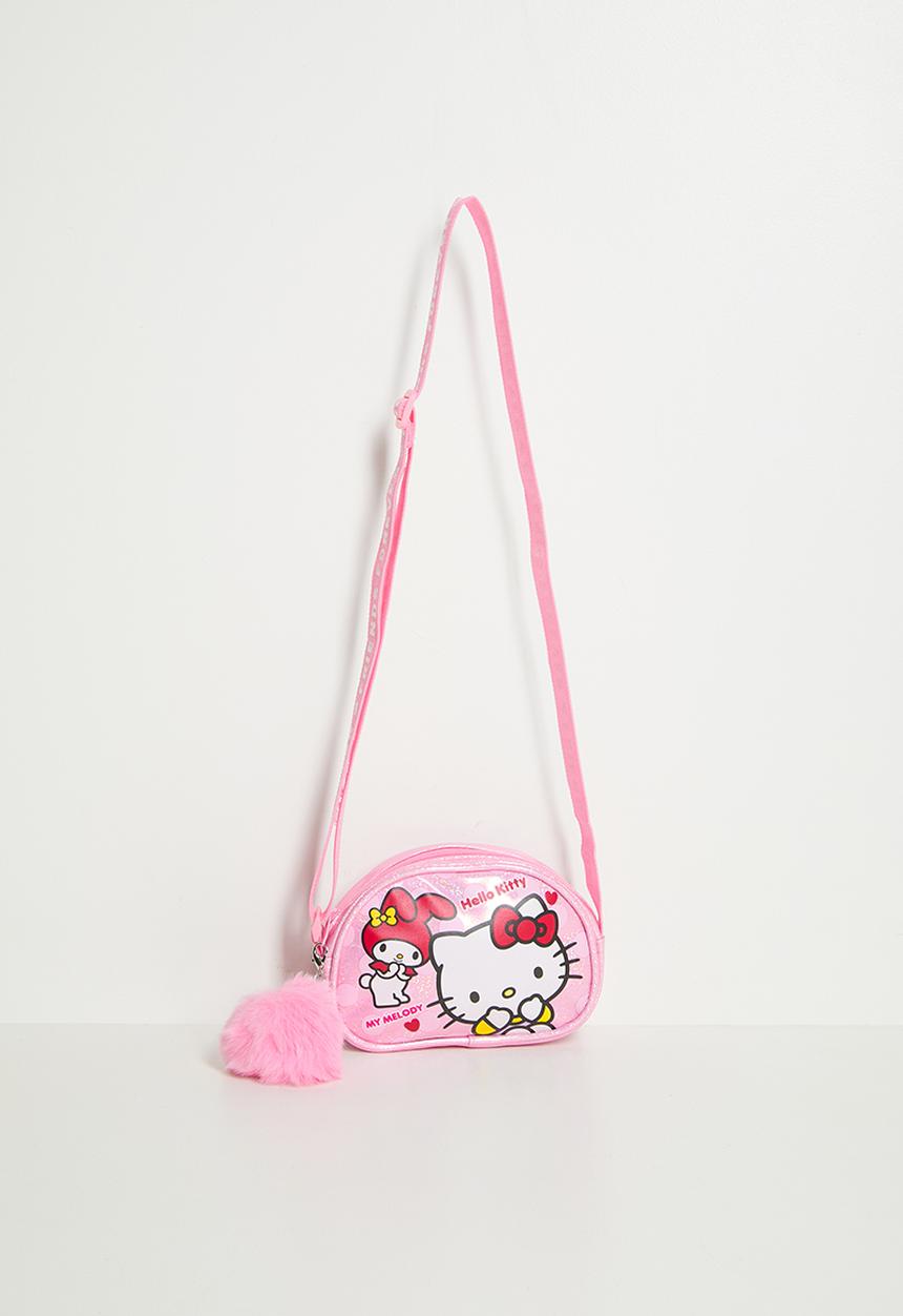 Pop Candy - Hello Kitty & My Melody Oval Crossbody - pink