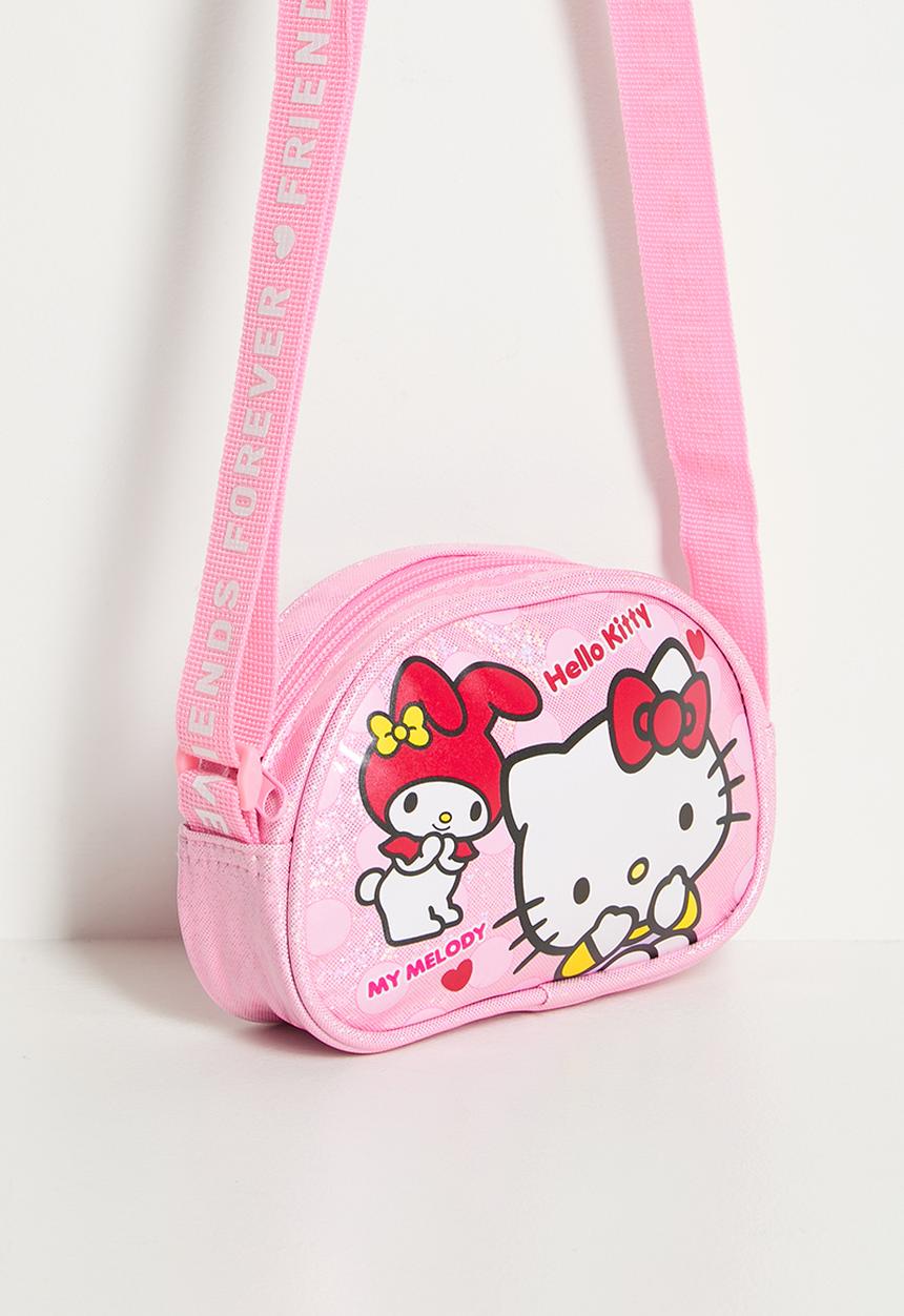 Pop Candy - Hello Kitty & My Melody Oval Crossbody - pink