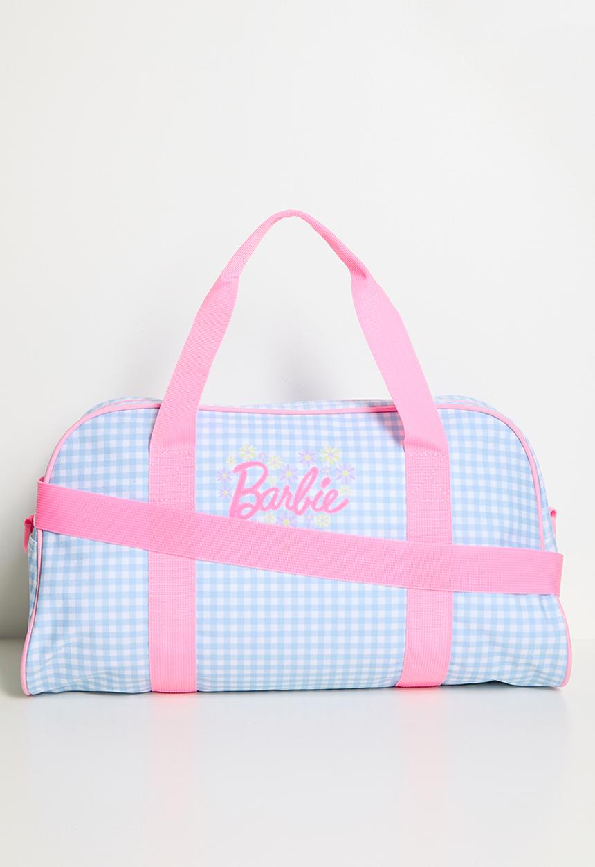 Pop Candy - Barbie Gingham Duffle - pink/blue check