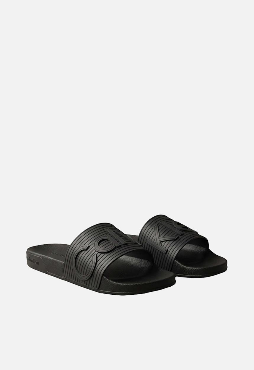 Calvin Klein - Ess Slide Texture - Triple Black