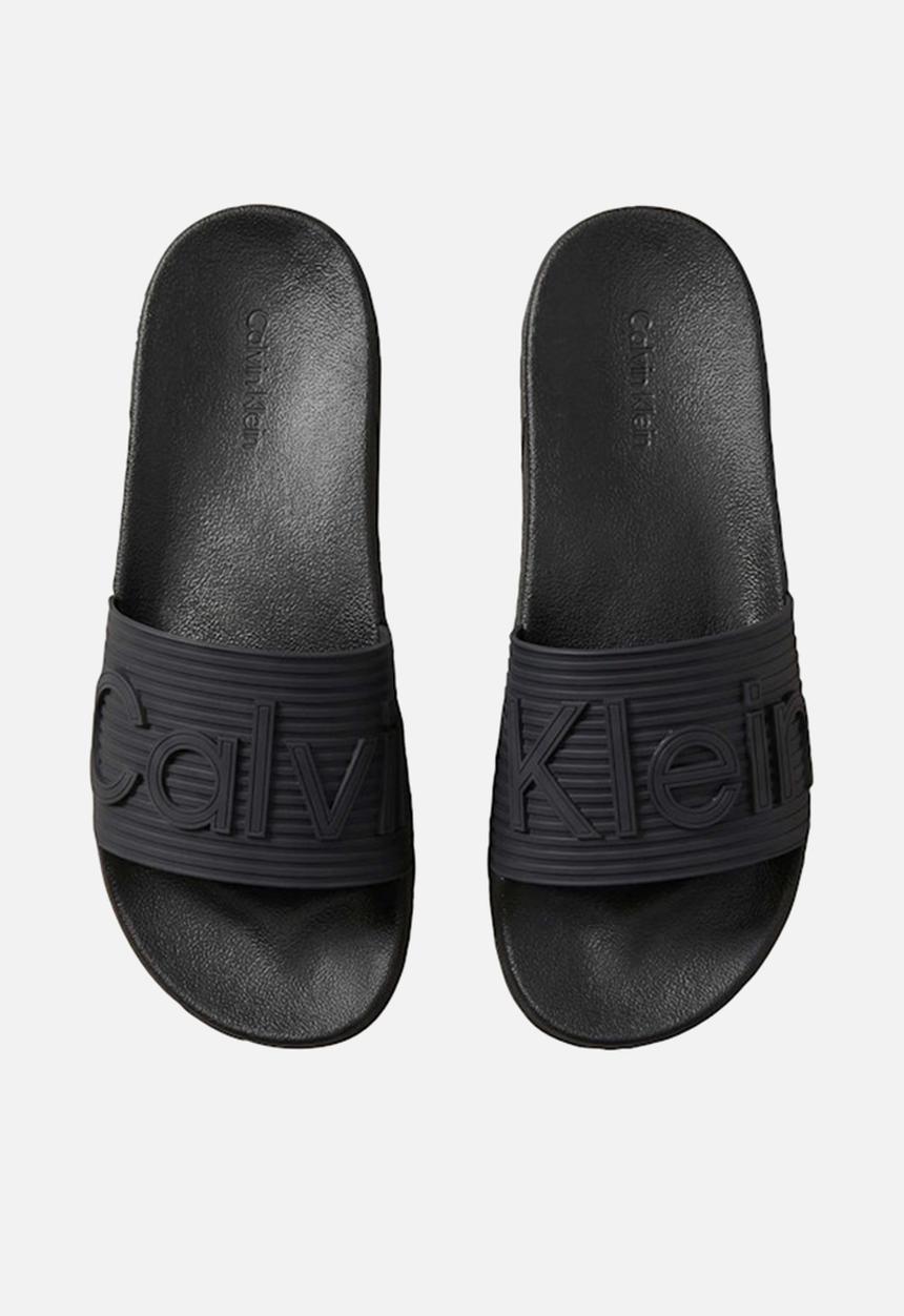 Calvin Klein - Ess Slide Texture - Triple Black