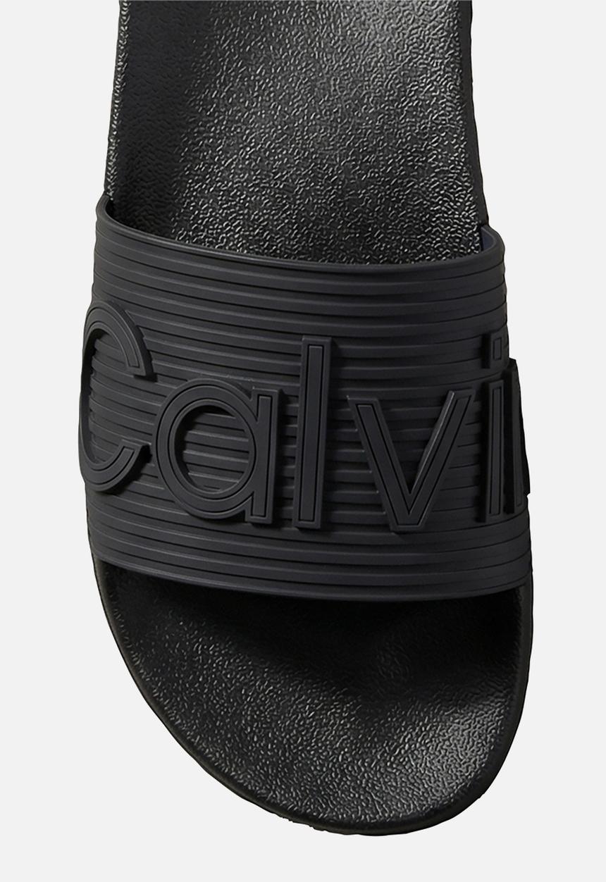 Calvin Klein - Ess Slide Texture - Triple Black