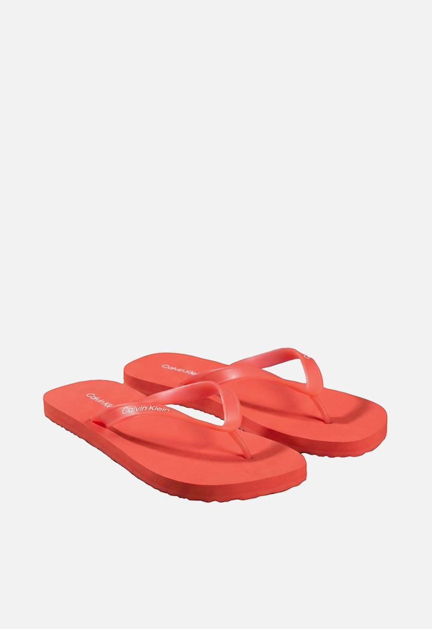 Calvin Klein - Beach Thong Slide - Orange Com