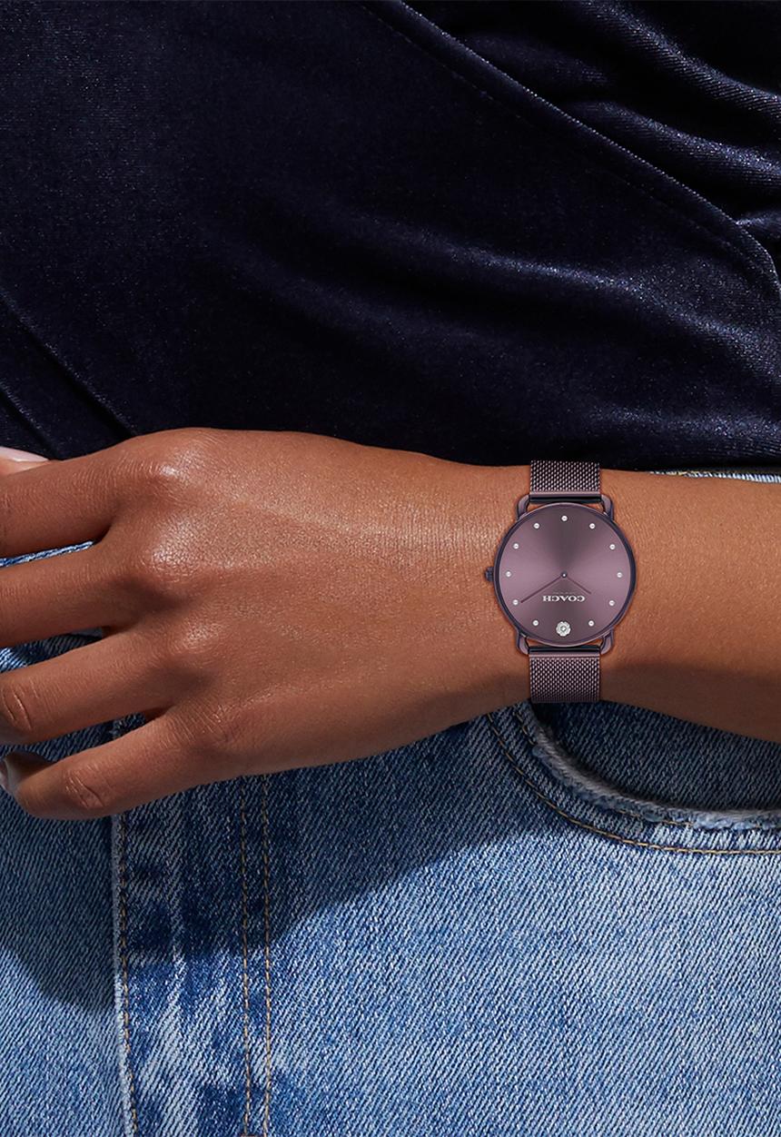 Coach - Elliot 14504211CH Watch - Purple
