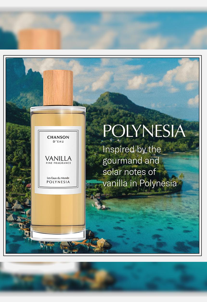 Chanson d'Eau - Chanson d'Eau Les Eaux du Monde Vanilla For Women Edt - 100ml