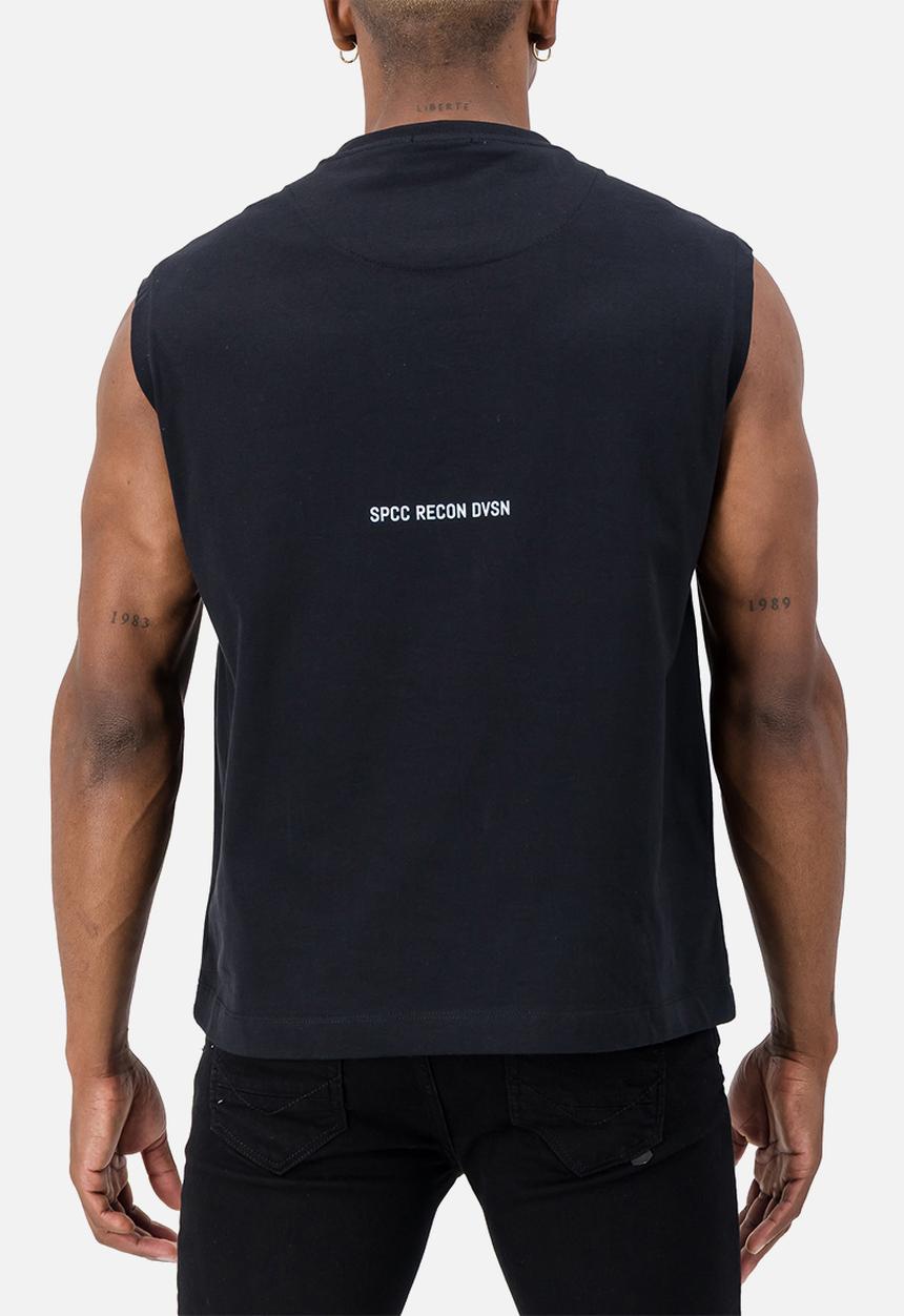 S.P.C.C - Recon Batallion Sleeveless Tee  - Black