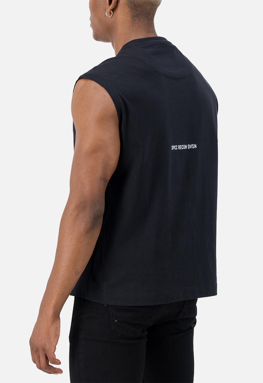 S.P.C.C - Recon Batallion Sleeveless Tee  - Black