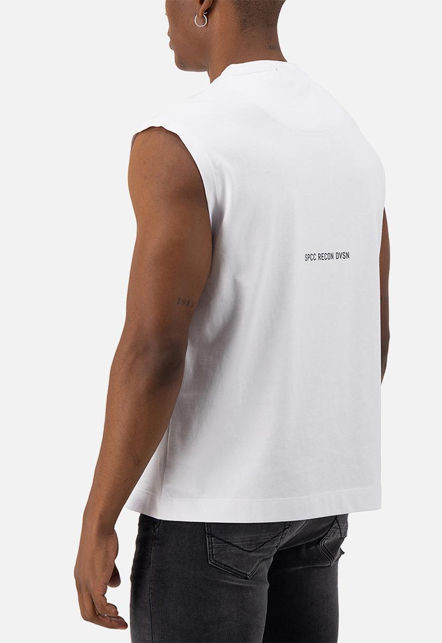 S.P.C.C - Recon Batallion Sleeveless Tee  - White