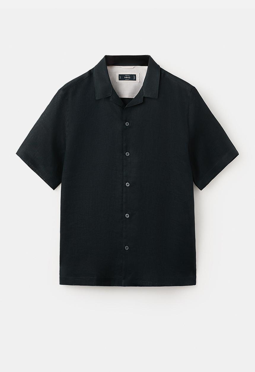 MANGO - Shirt Ants - Navy