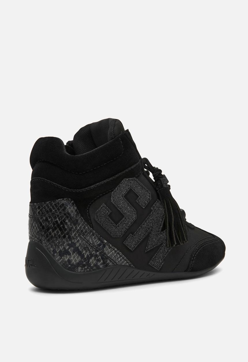 Steve Madden - Fathom sneaker - black sued