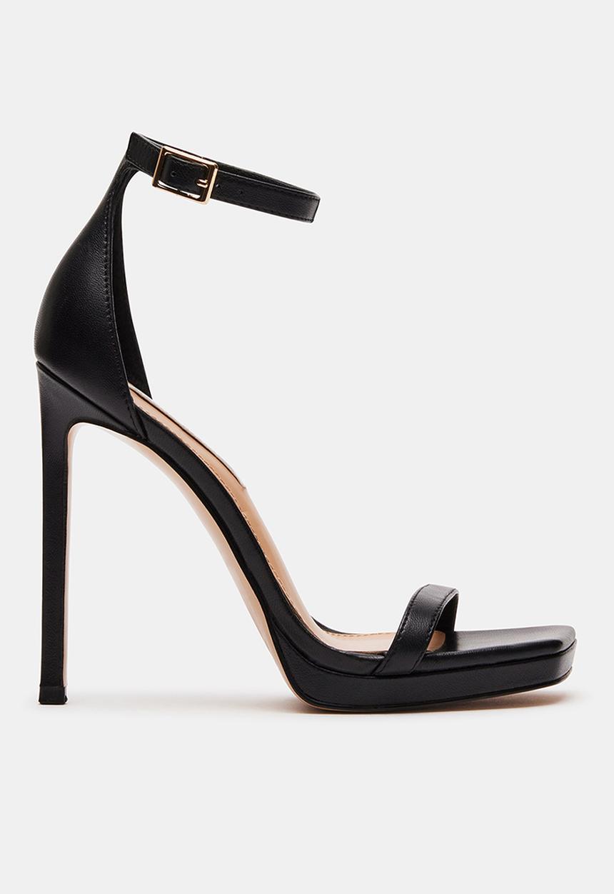 Steve Madden - Iridessa open toe ankle strap - black