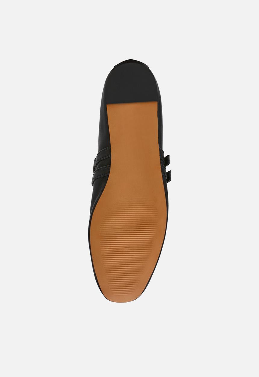 Steve Madden - Lydia mary-jane - black leat