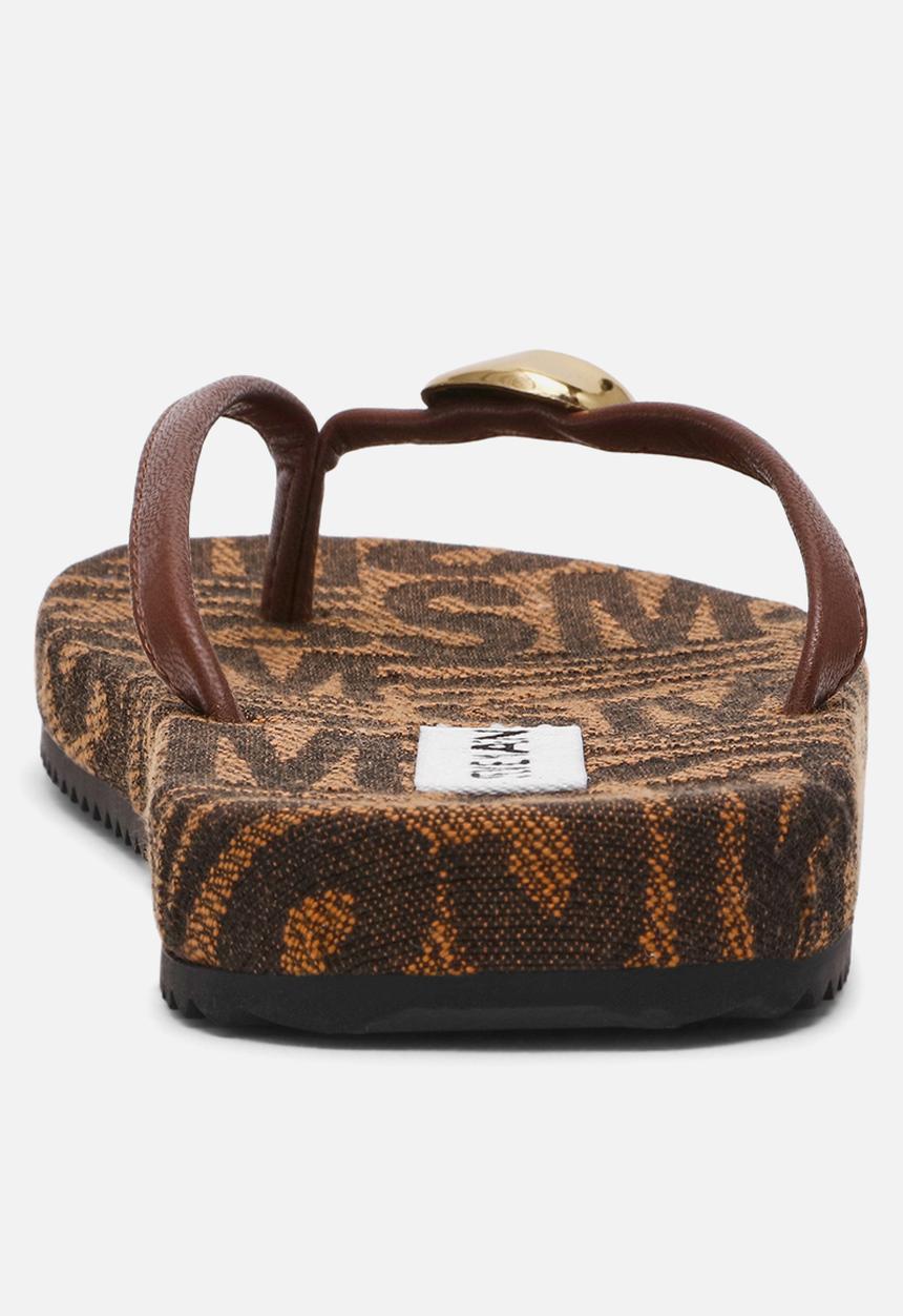 Steve Madden - Surfup thong - brn multi