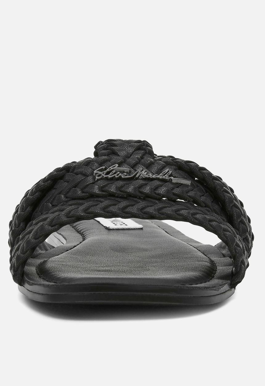 Steve Madden - Zing slide - black