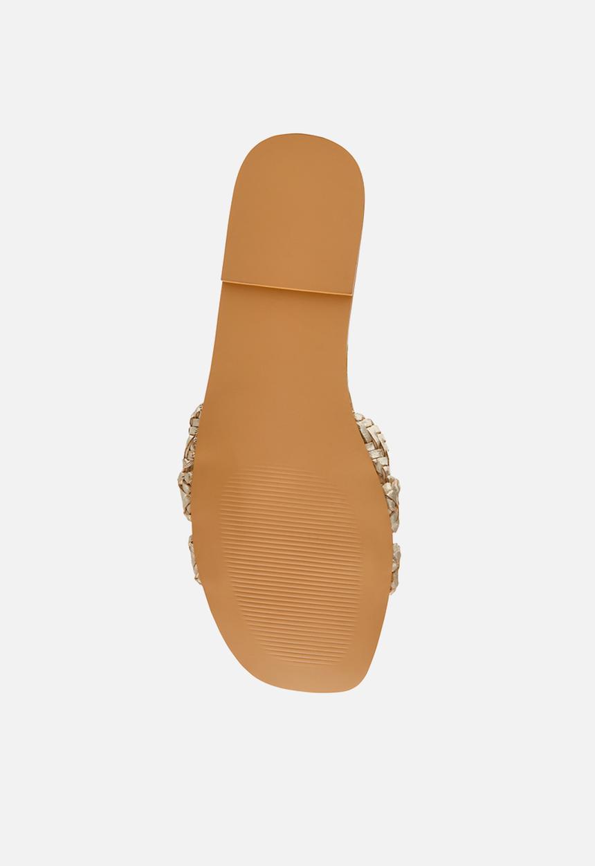 Steve Madden - Zing slide - gold