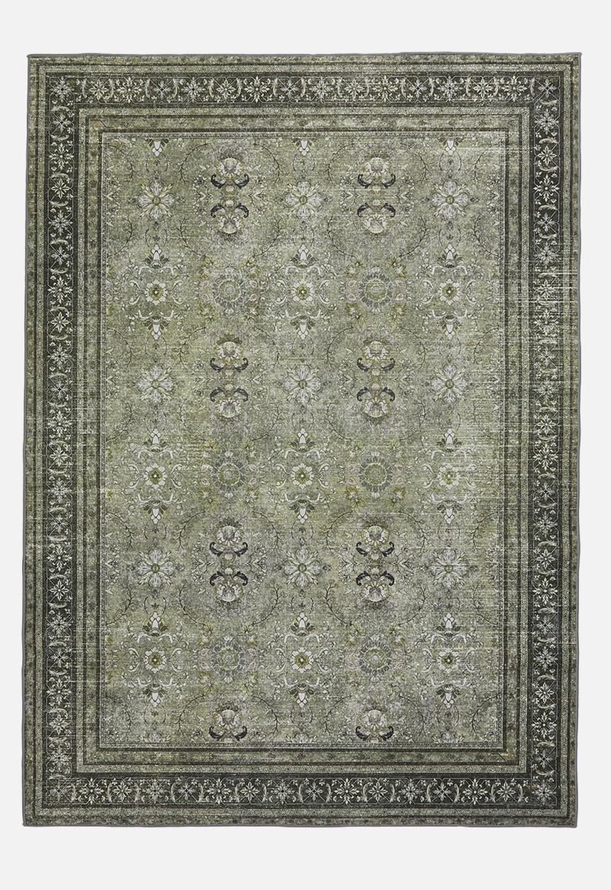 Sixth Floor - Vida Floral Rug Olive