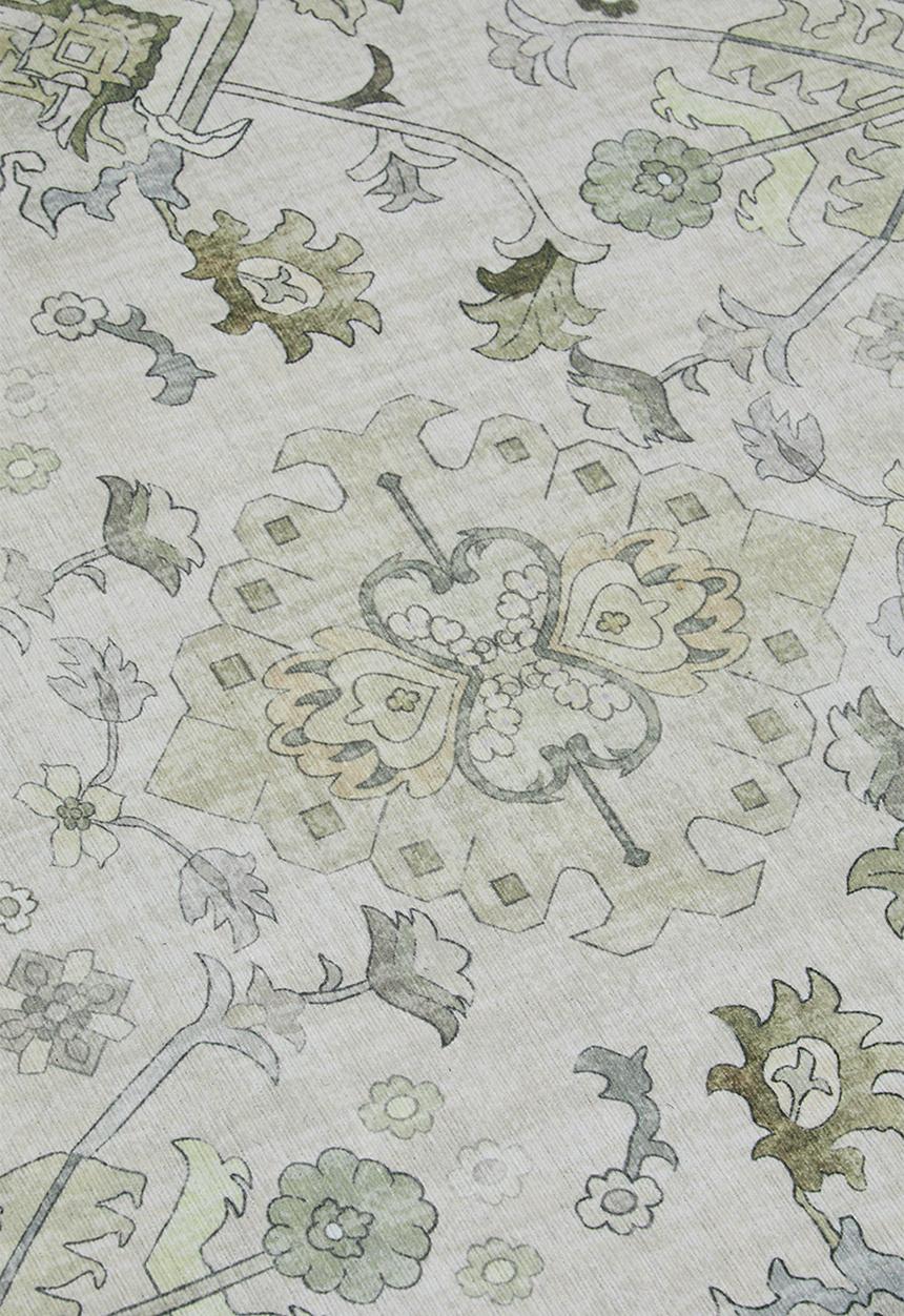 Sixth Floor - Nara Vintage Antique Rug Sage