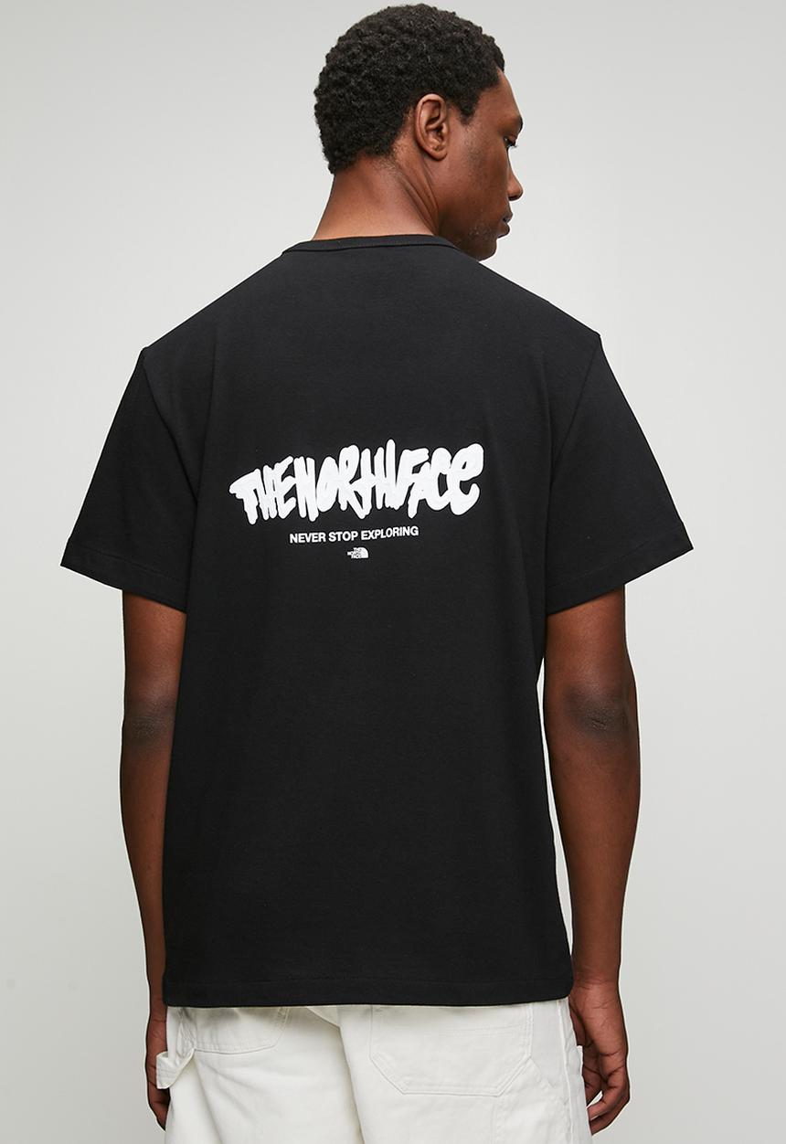 The North Face - NSE relaxed ss tee - logo play tnf black