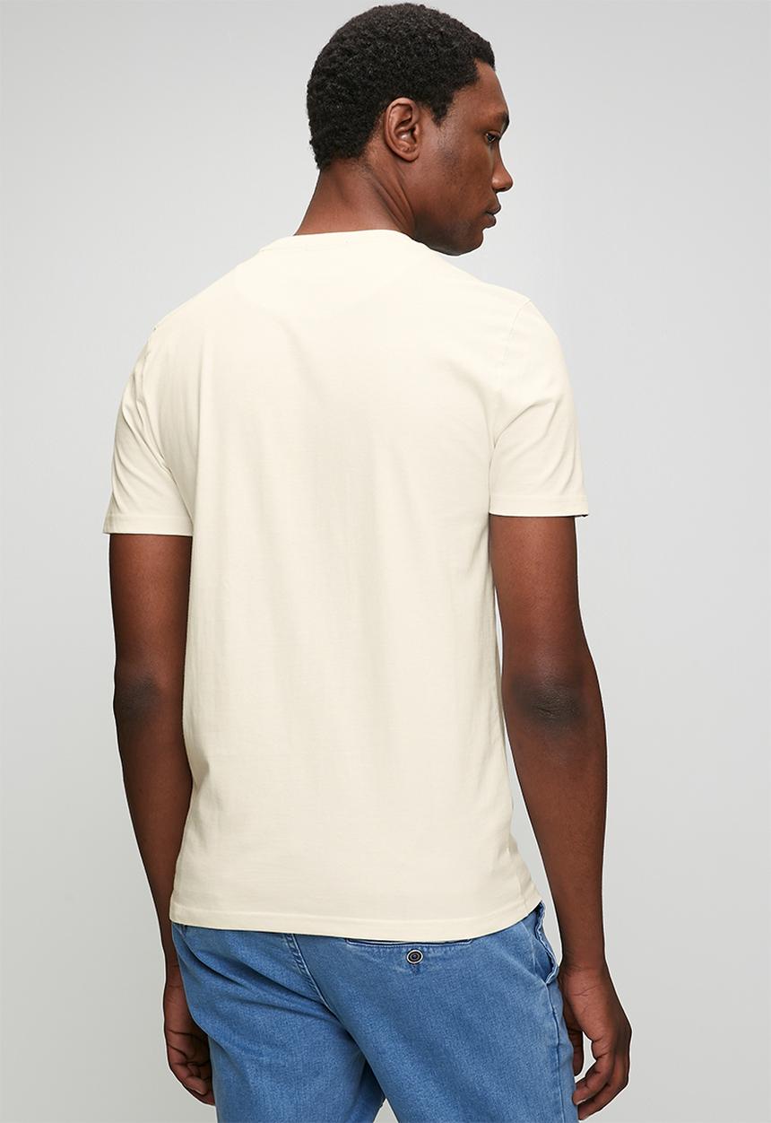 POLO - Mens 1976 graphic short sleeve T-shirt - white