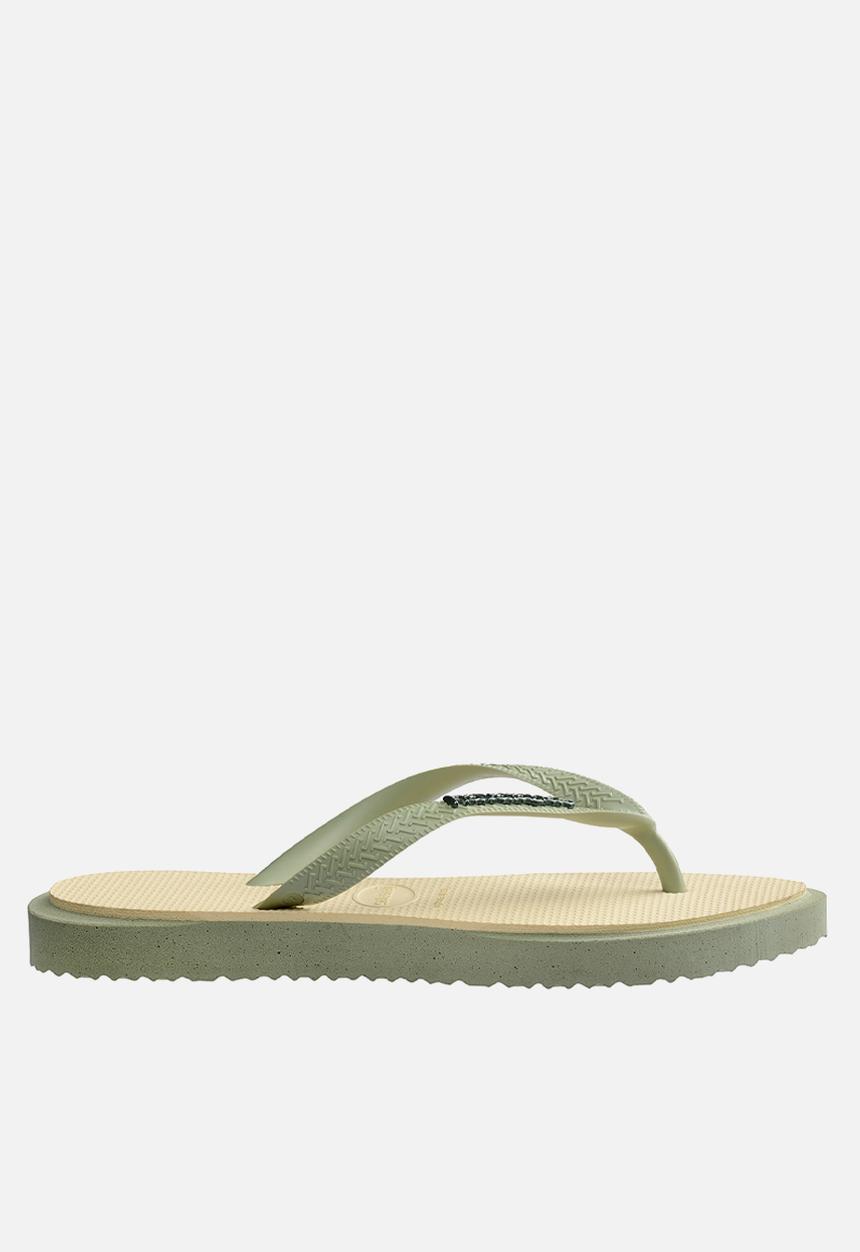 Havaianas - Point fusion green/beige