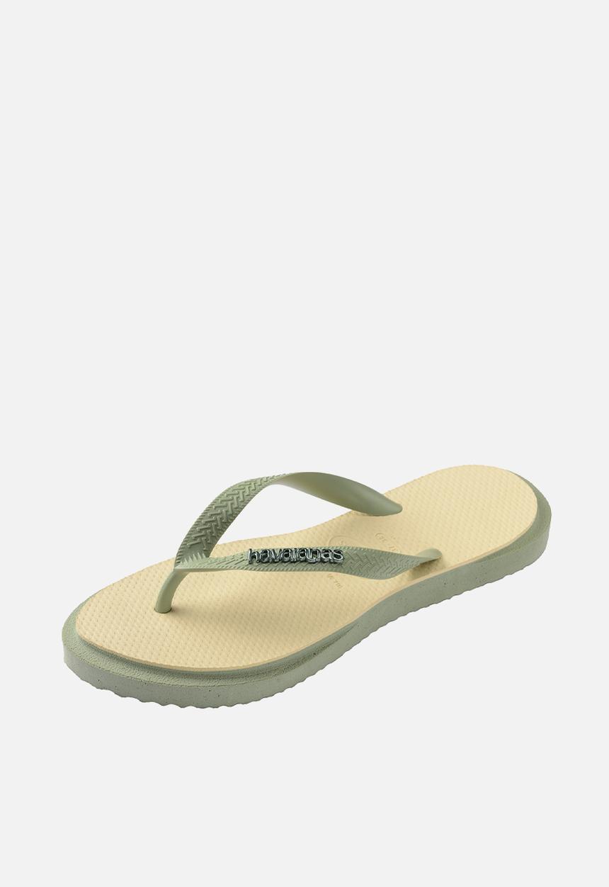 Havaianas - Point fusion green/beige