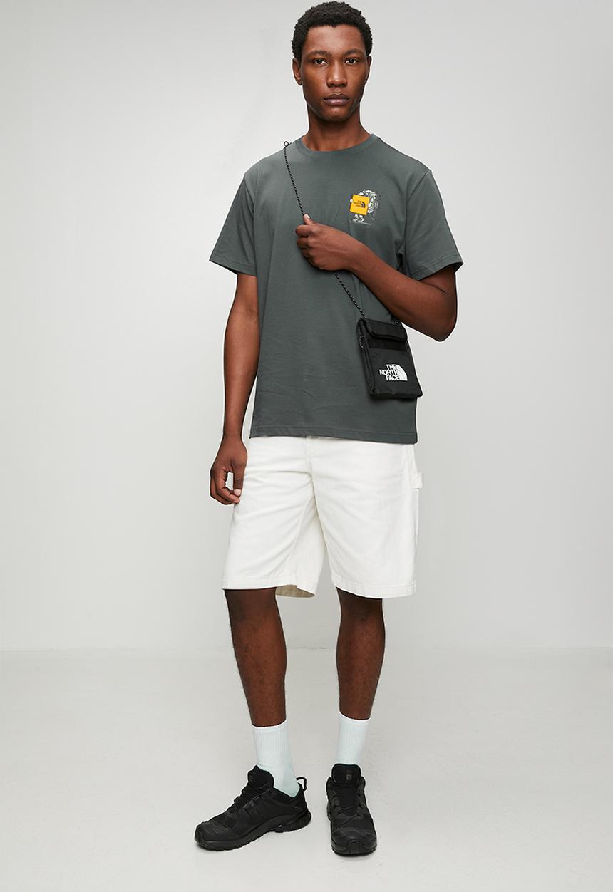 The North Face - Gear up get out rlx ss teegraphic - anthracite grey