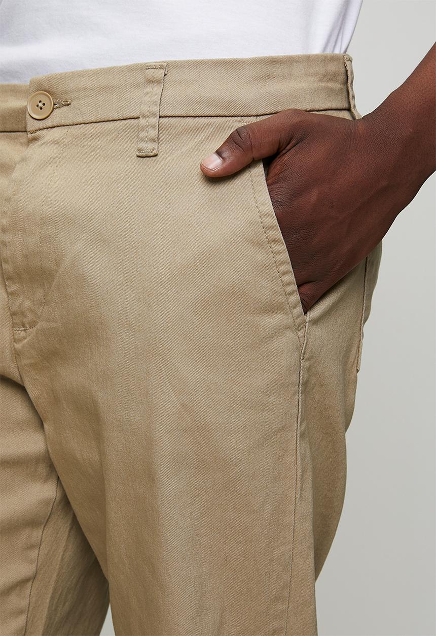 Only & Sons - Onsedge Twil Straight Chino Pants - Chinchilla