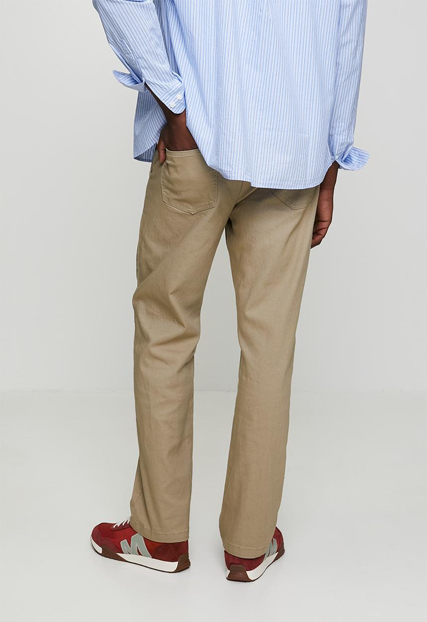 Only & Sons - Onsedge Twil Straight Chino Pants - Chinchilla