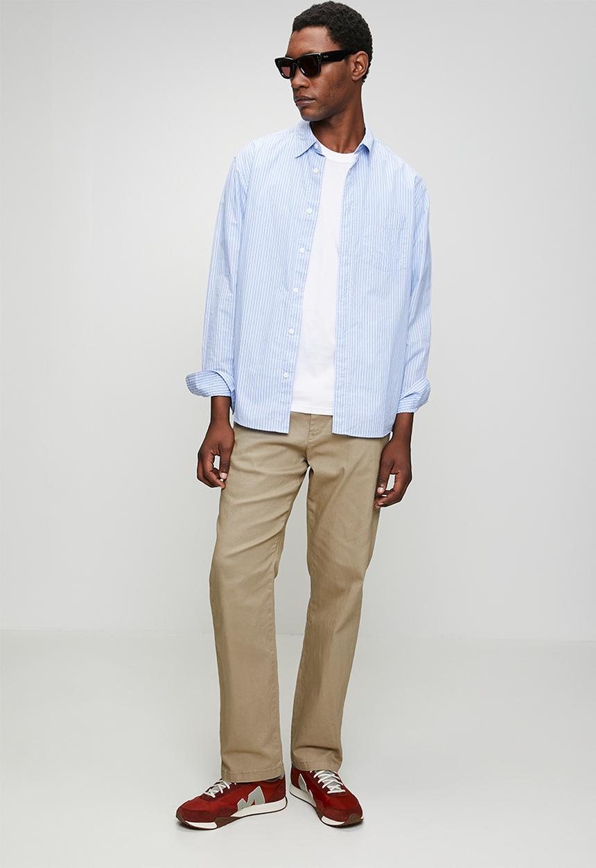Only & Sons - Onsedge Twil Straight Chino Pants - Chinchilla