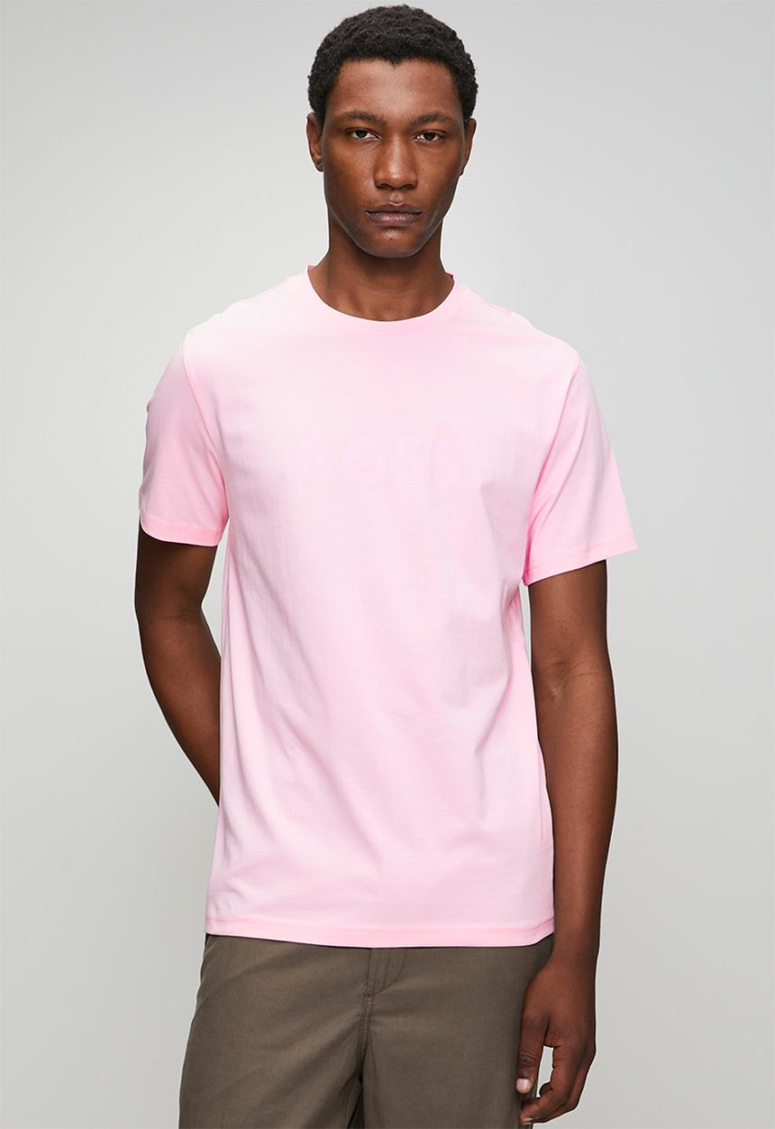 BOSS - T-Shirt RN - Bright Pink
