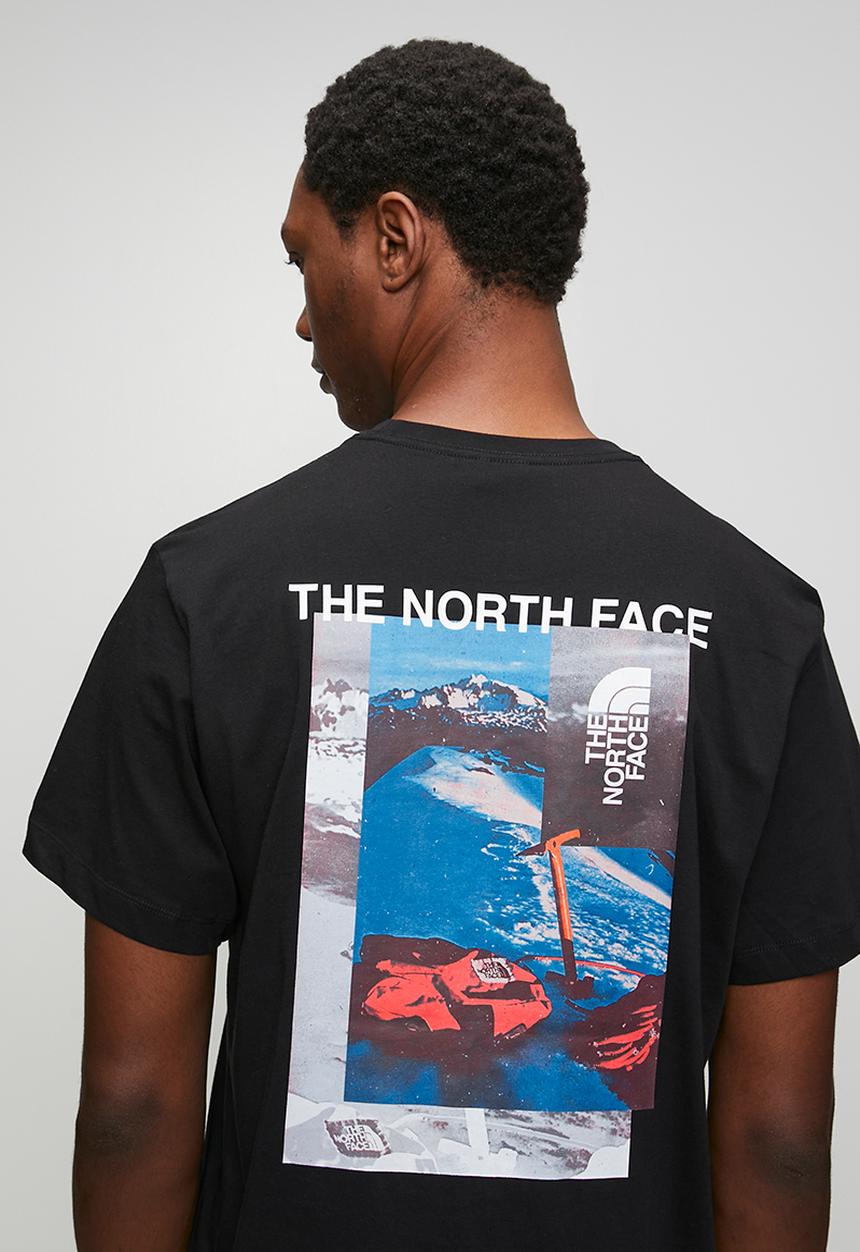 The North Face - Apex '75 collage relaxed ss tee - tnf black