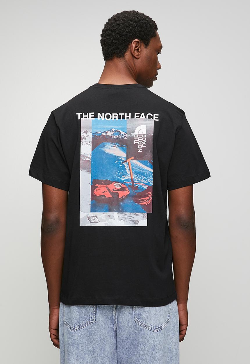 The North Face - Apex '75 collage relaxed ss tee - tnf black