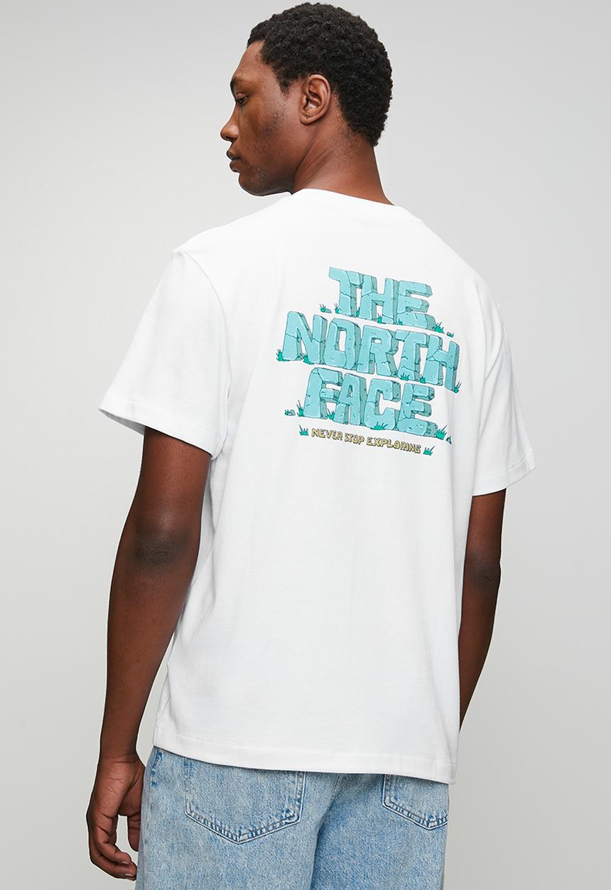 The North Face - Stone logo rlx ss tee - graphic tnf white