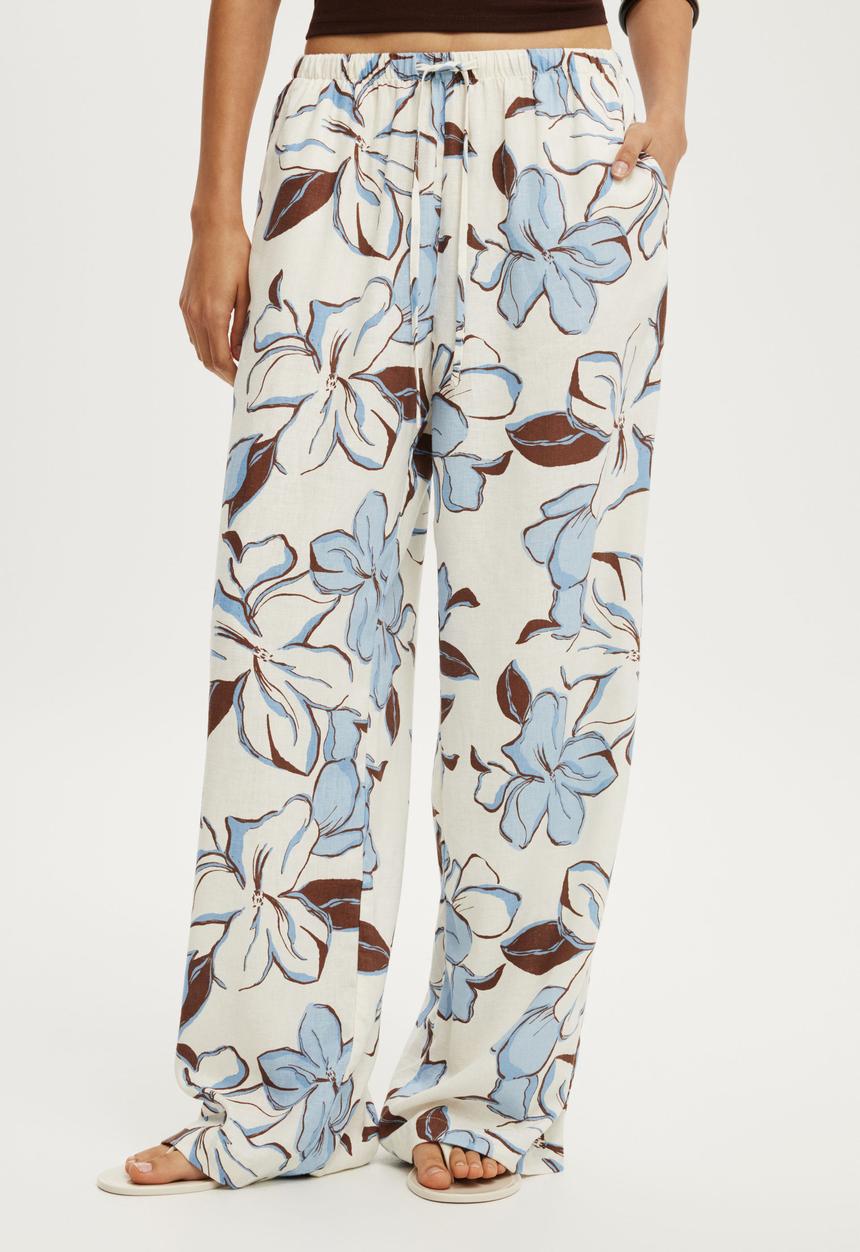 Cotton On - Haven Wide Leg Pant - Leah Floral