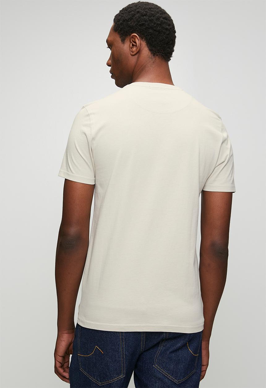 POLO - Mens small chest print short sleeve T-shirt - Grey