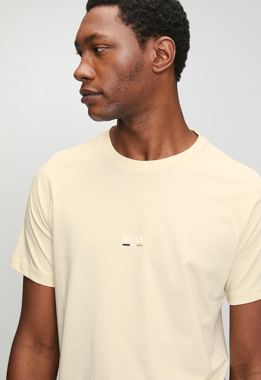 BOSS - T-Shirt RN Slim Fit - Open White