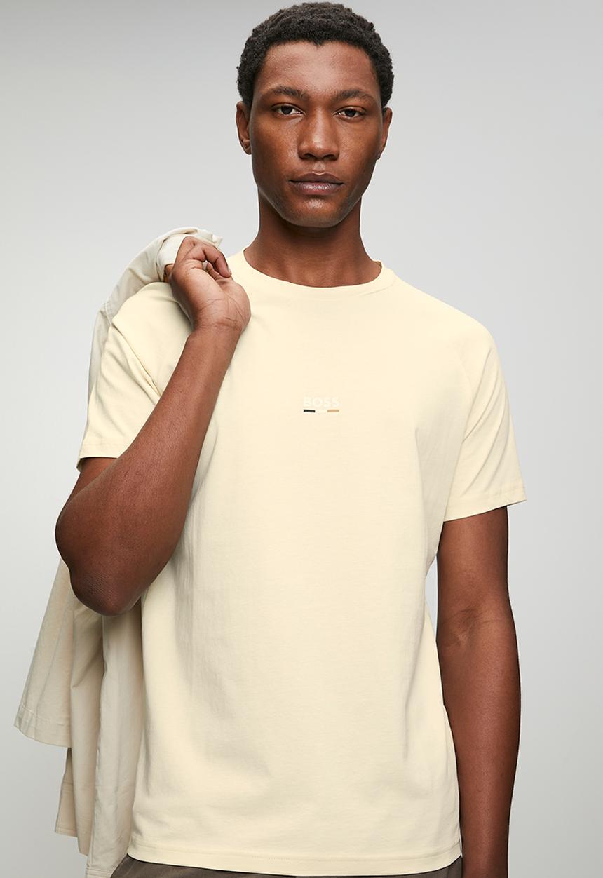 BOSS - T-Shirt RN Slim Fit - Open White