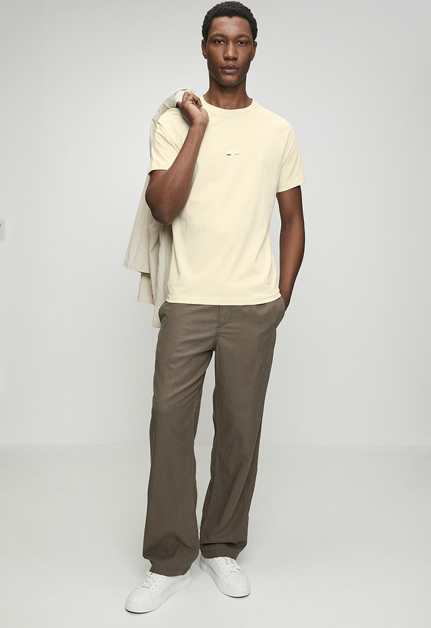 BOSS - T-Shirt RN Slim Fit - Open White
