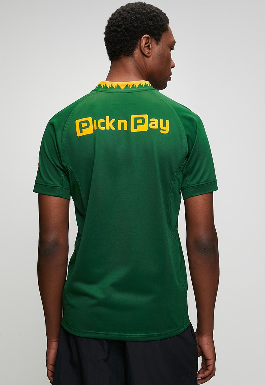Nike - Springbok STD SS JSY Home VL-Gorge Green/University Gold