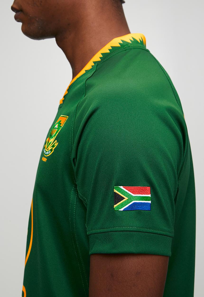 Nike - Springbok STD SS JSY Home VL-Gorge Green/University Gold