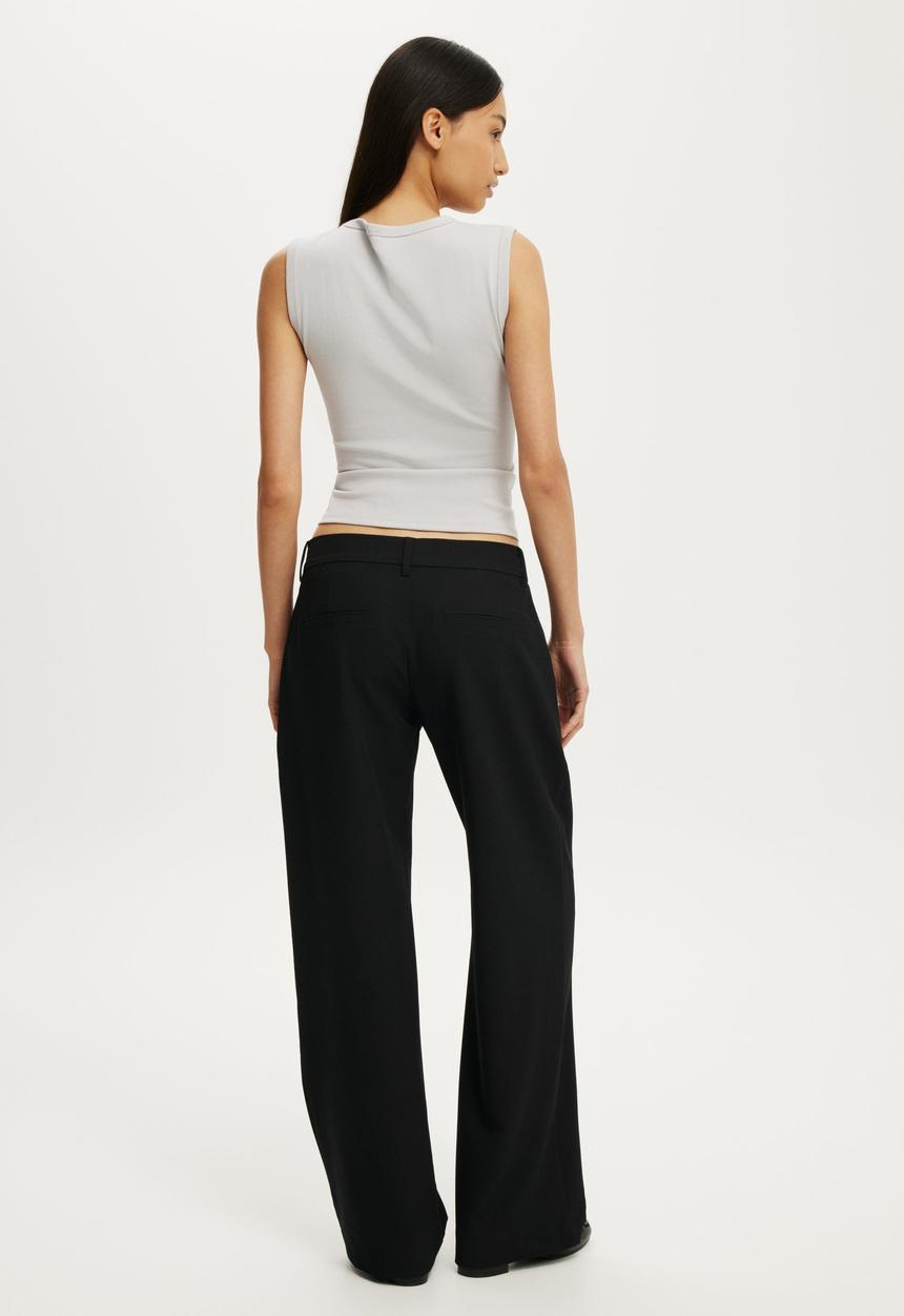 Cotton On - Saskia Suiting Pant - Black
