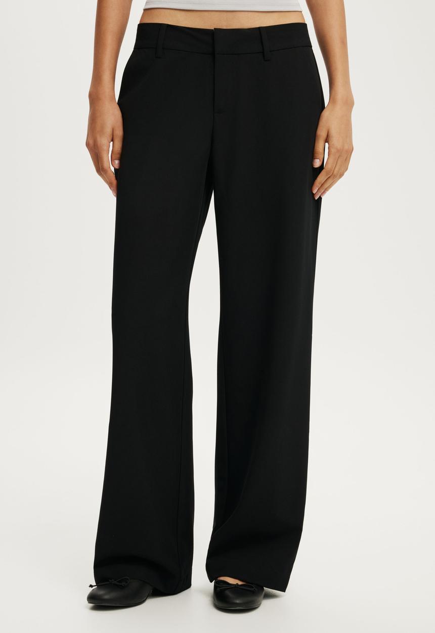 Cotton On - Saskia Suiting Pant - Black