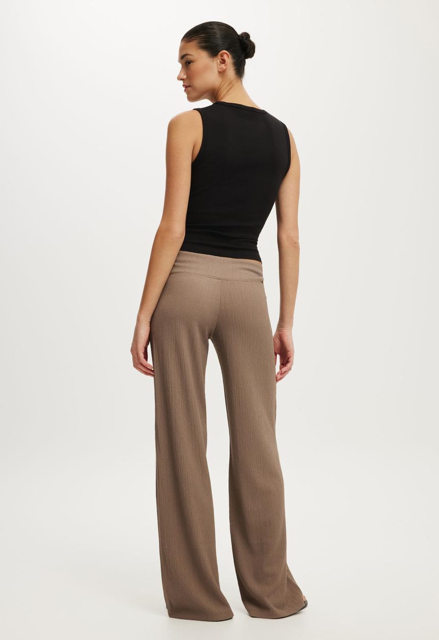Cotton On - Mia Pant - Washed Mocha