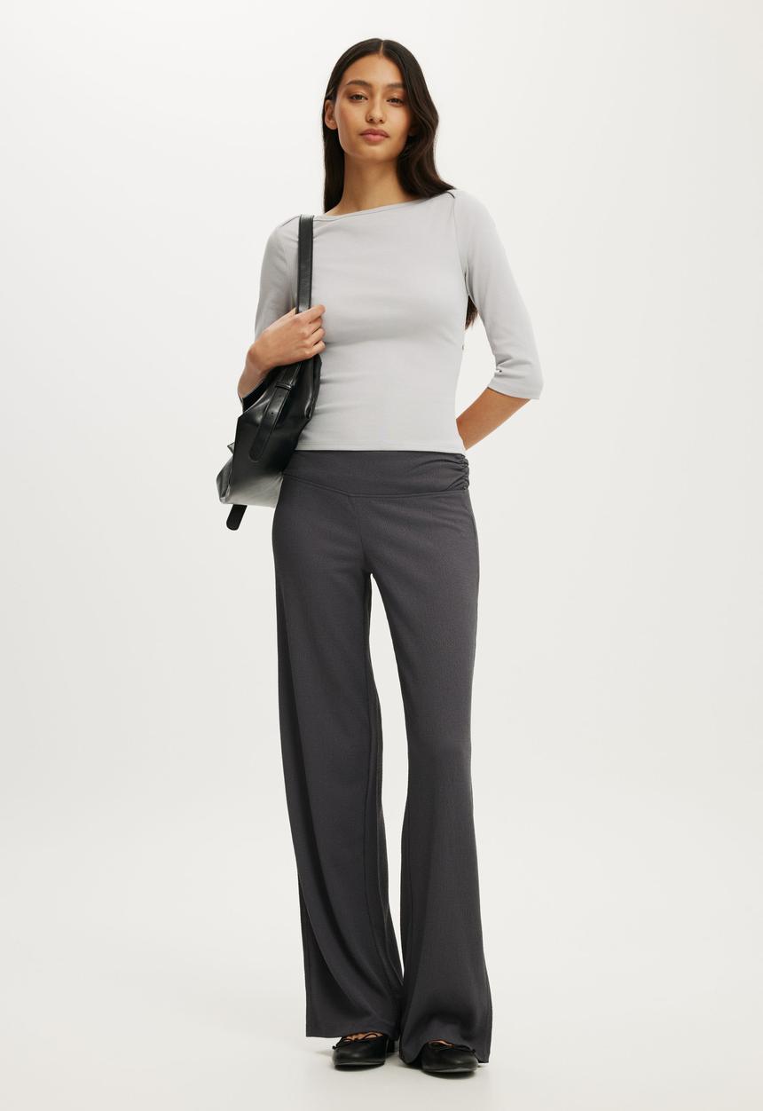 Cotton On - Mia Pant - Steel Onyx