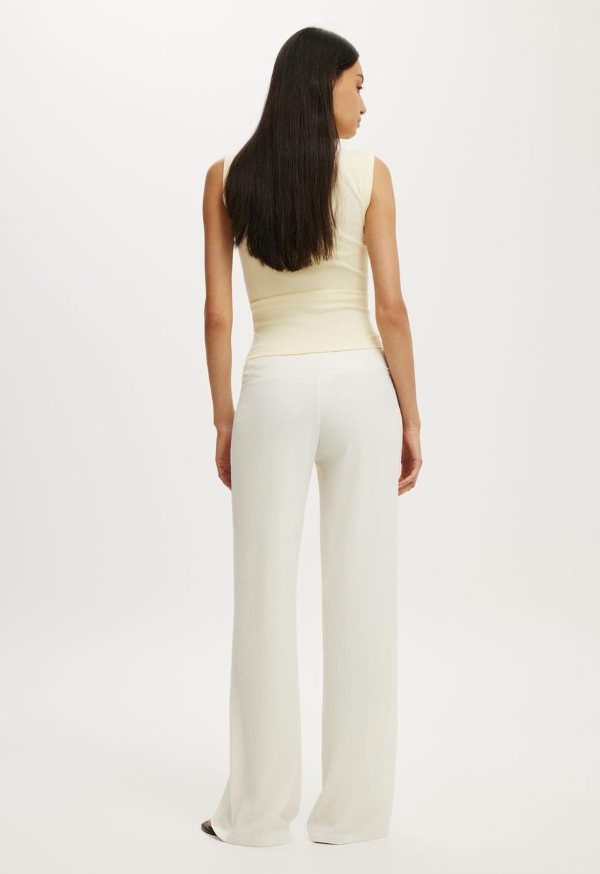 Cotton On - Mia Pant - Creme Fraiche