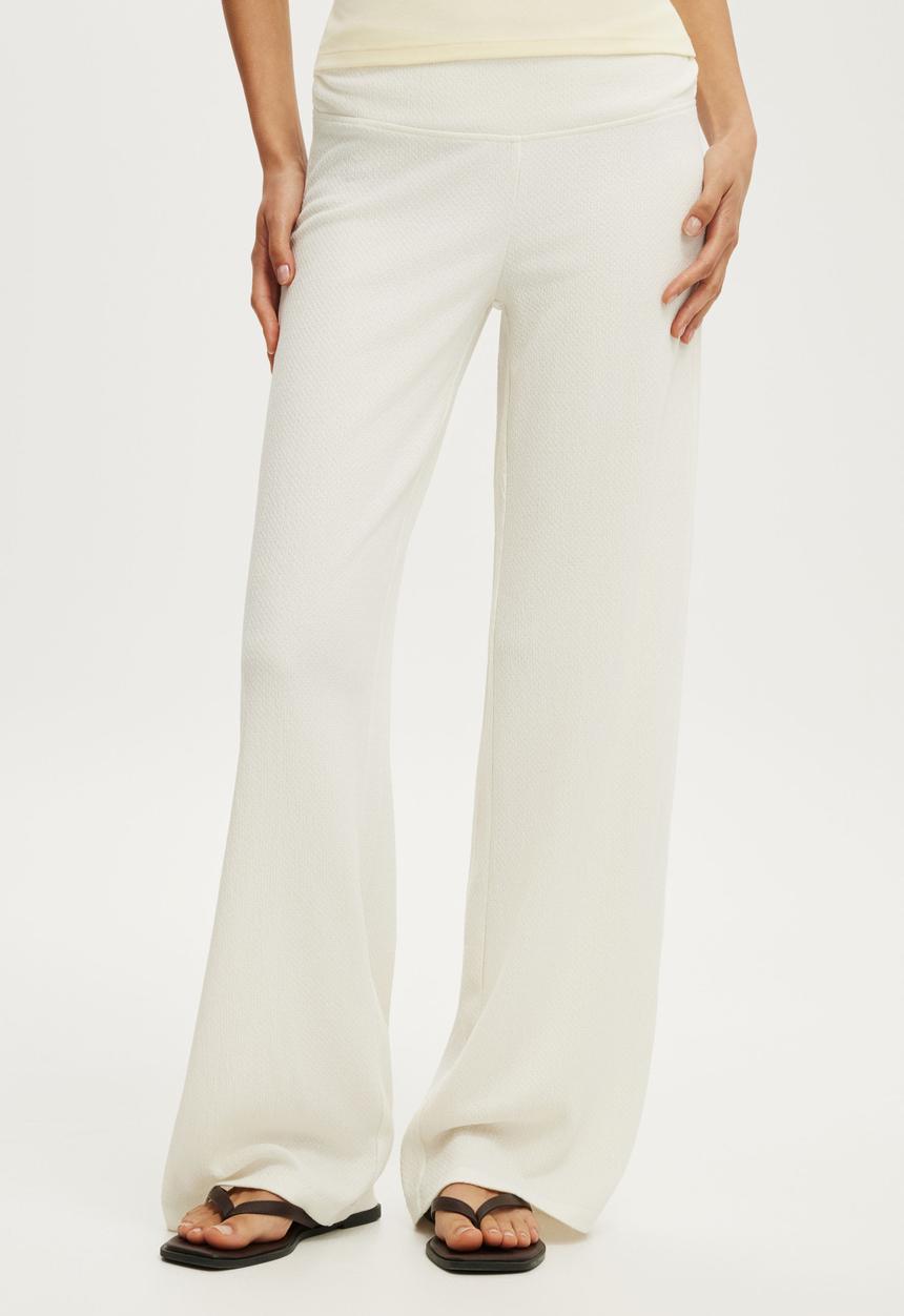 Cotton On - Mia Pant - Creme Fraiche
