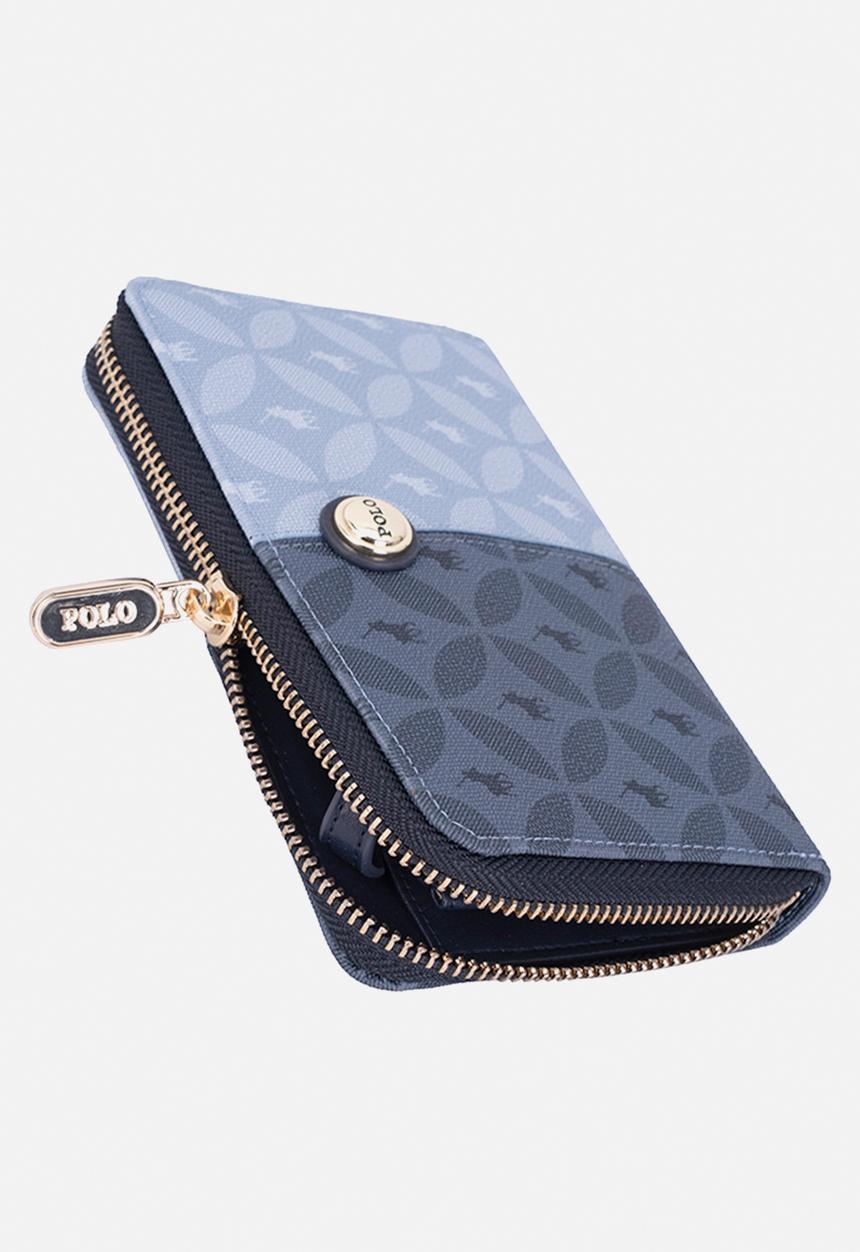 POLO - Tango Medium Zip Around Purse - Blue