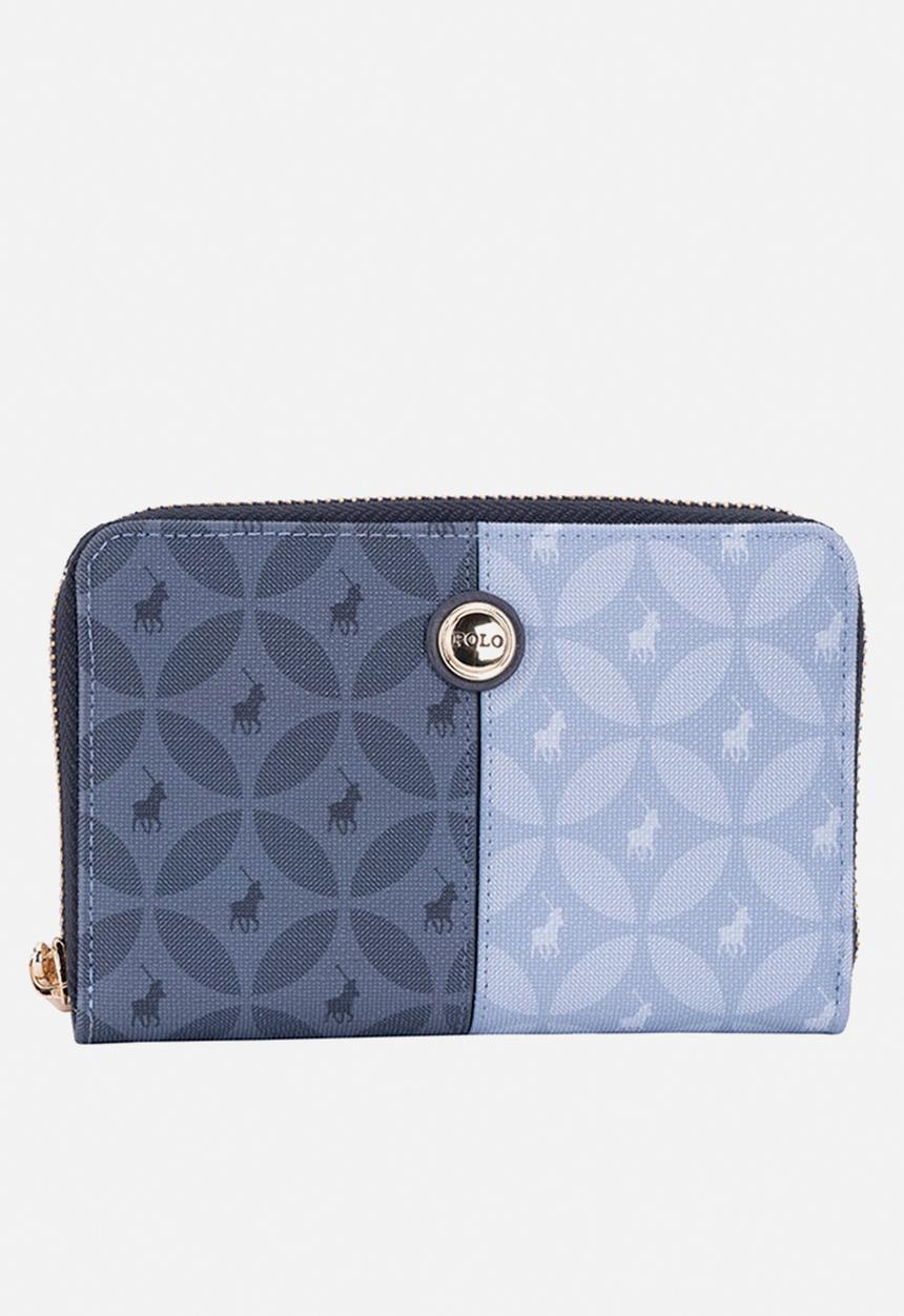 POLO - Tango Medium Zip Around Purse - Blue