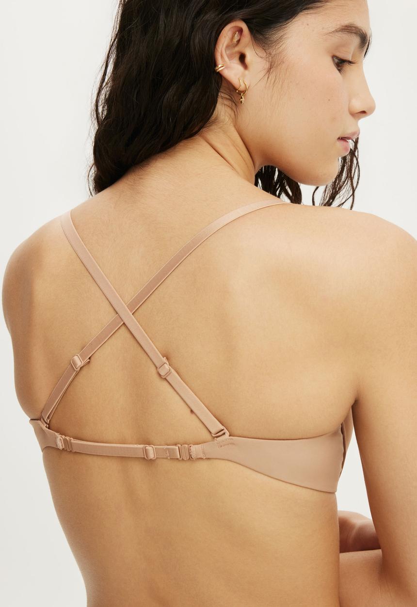 Cotton On - Whatever-Way Push Up Bra - Maple Sugar